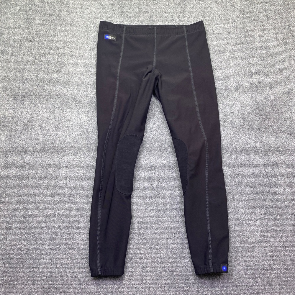 Irideon Riding Wear Black Knee Patch Equestrian Riding Tights‎ X-Large USA